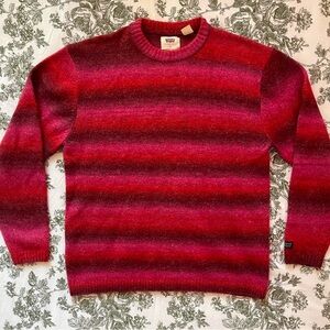 Levi’s Strauss Battery Crewneck Sweater - Multicolor (Red/Pink).